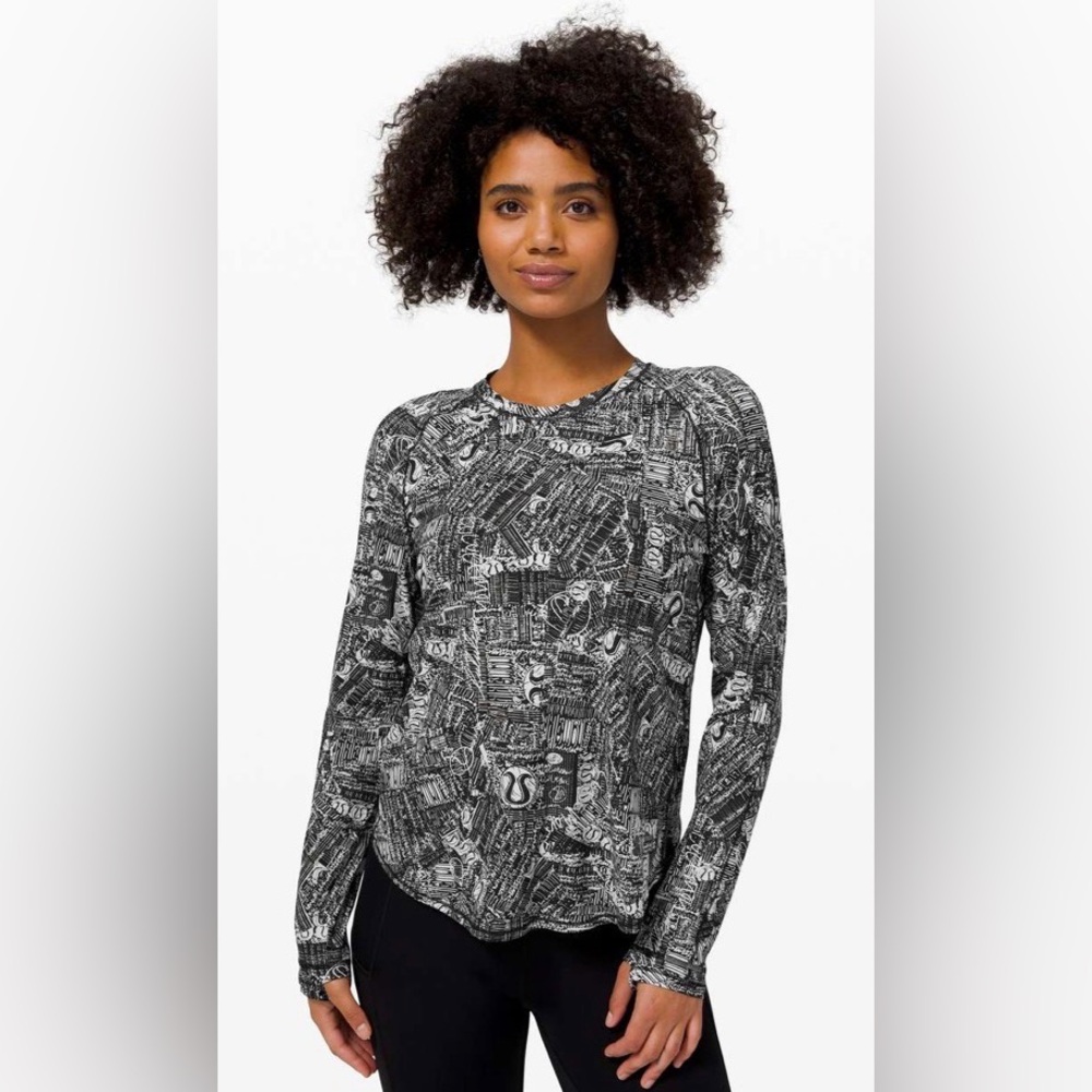 Lululemon Rise and Run Long Sleeve